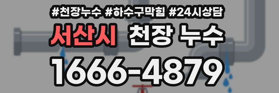 서산시 천장 누수