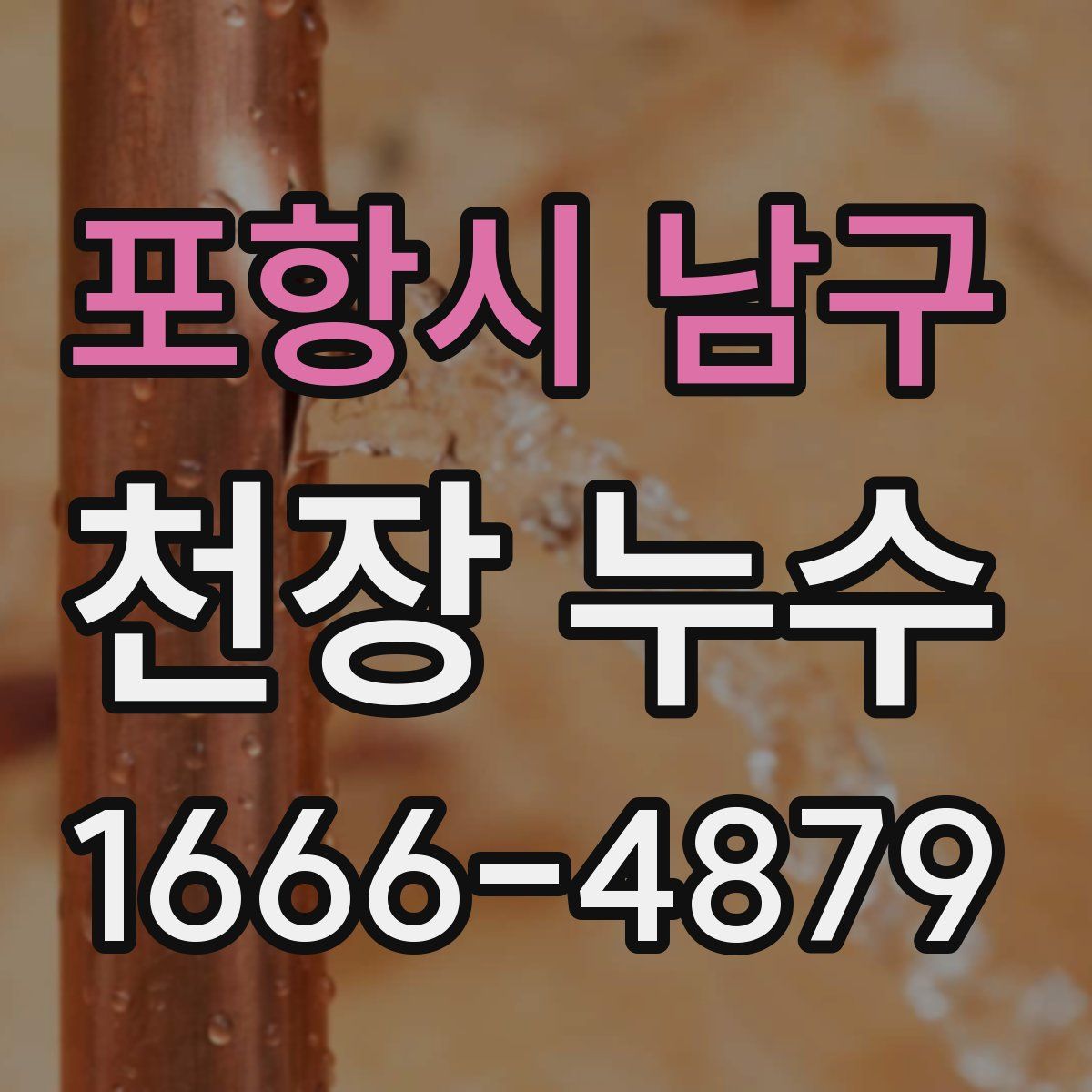 포항시 남구 천장 누수