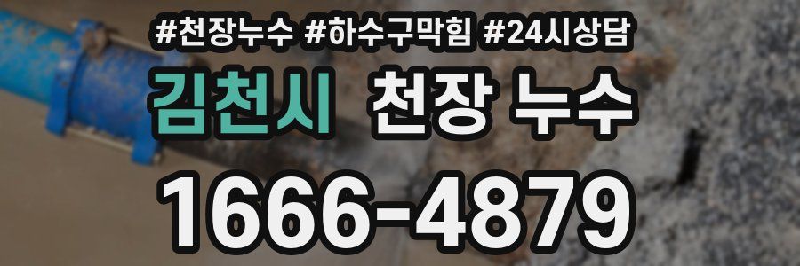 김천시 천장 누수