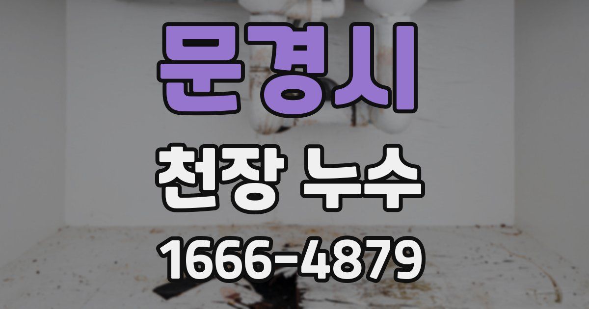 문경시 천장 누수