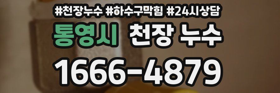 통영시 천장 누수