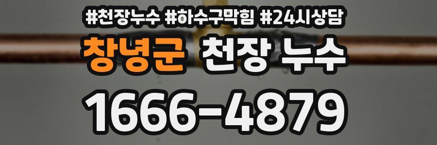 창녕군 천장 누수