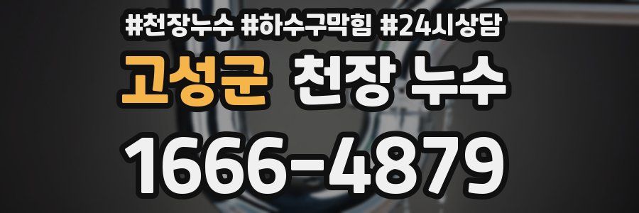 고성군 천장 누수