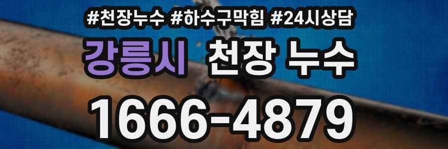 강릉시 천장 누수