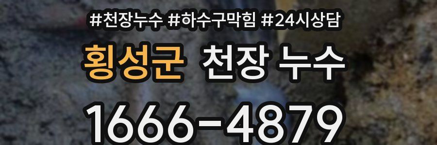 횡성군 천장 누수