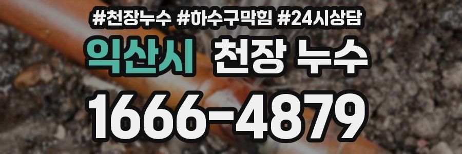 익산시 천장 누수