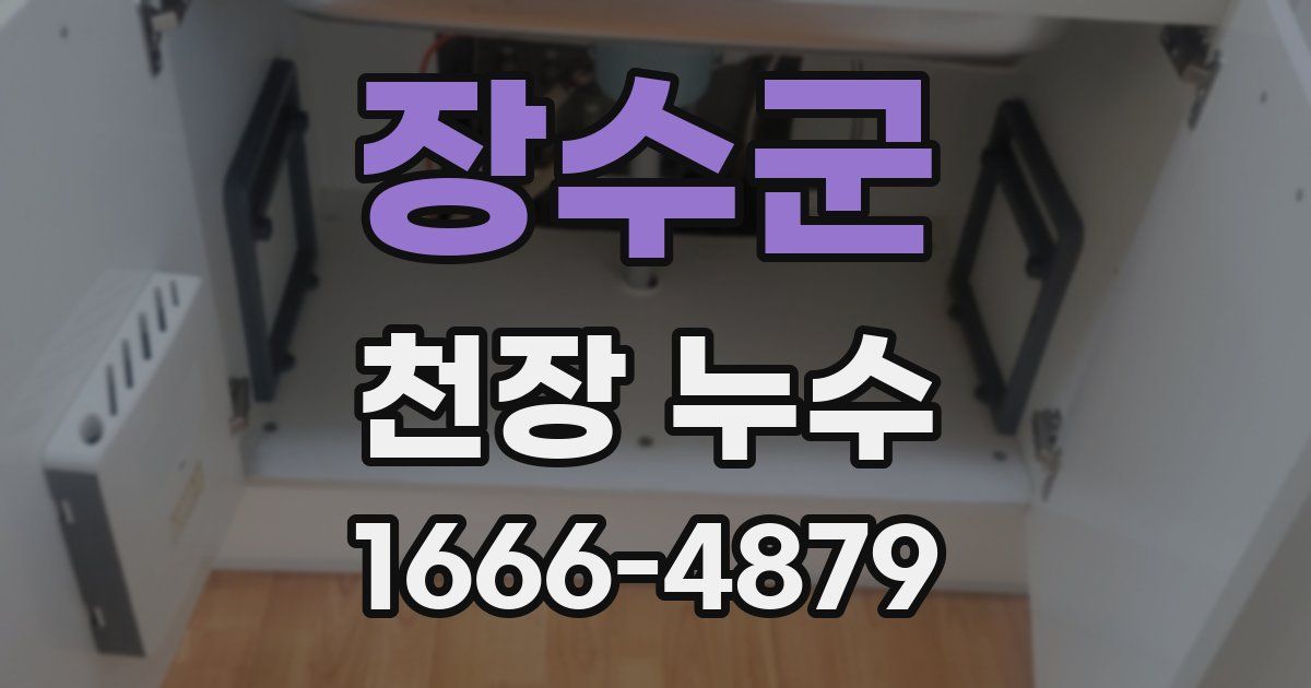 장수군 천장 누수