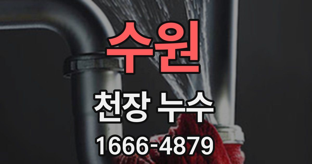 수원 천장 누수