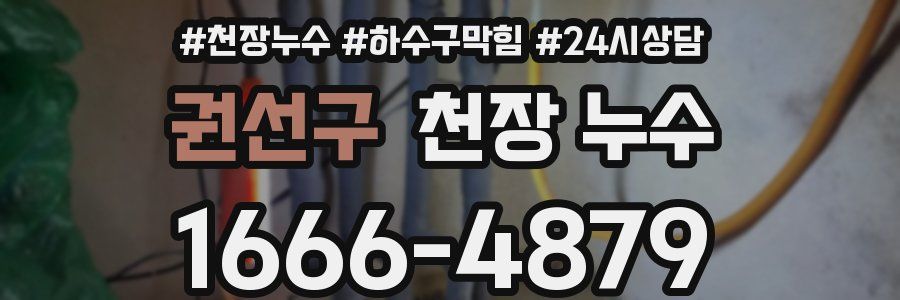 권선구 천장 누수