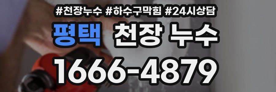 평택 천장 누수