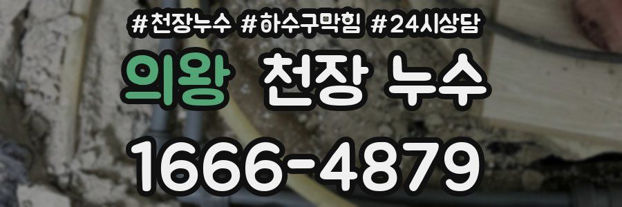 의왕 천장 누수