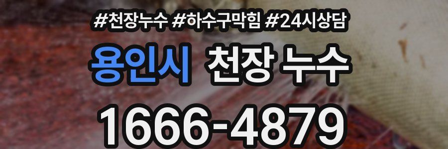 용인시 천장 누수