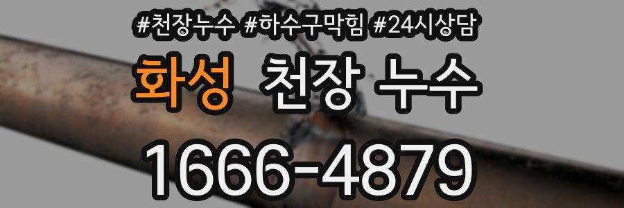 화성 천장 누수