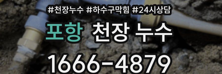 포항 천장 누수