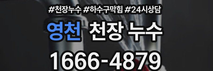 영천 천장 누수