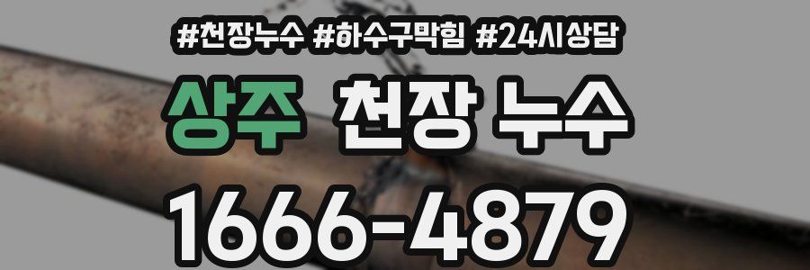 상주 천장 누수