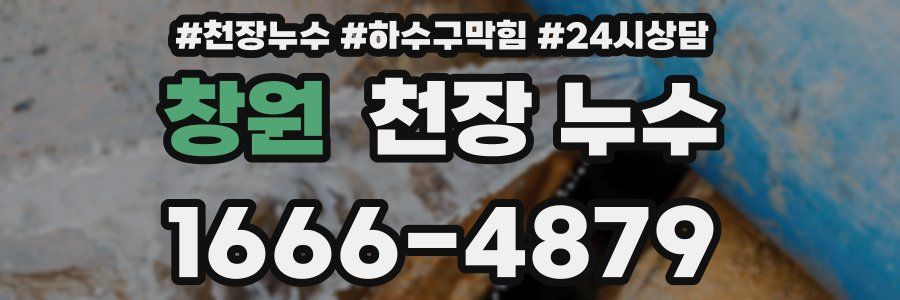 창원 천장 누수