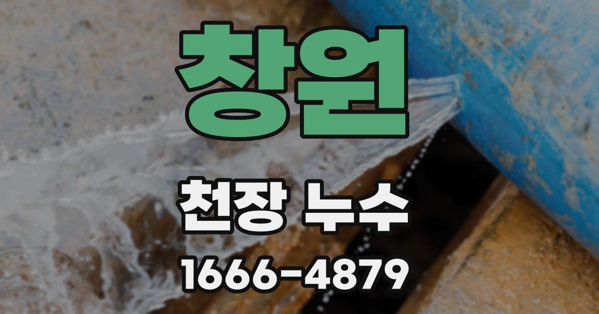 창원 천장 누수