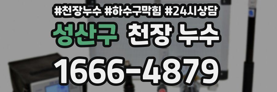 성산구 천장 누수