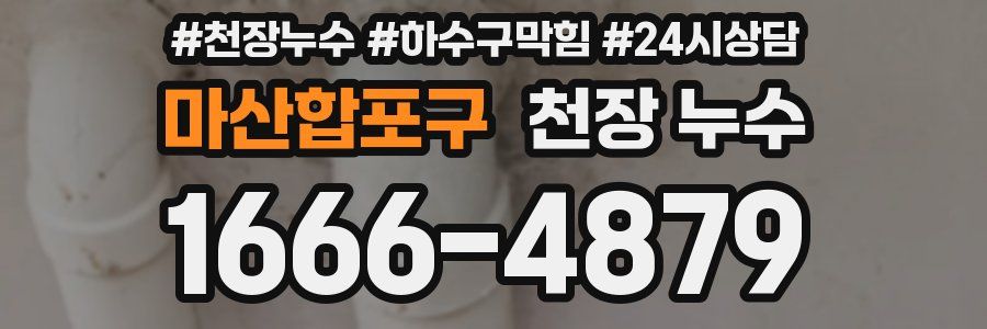 마산합포구 천장 누수