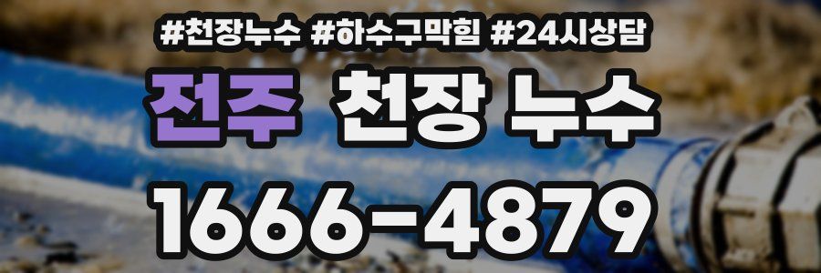 전주 천장 누수