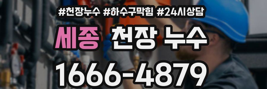 세종 천장 누수