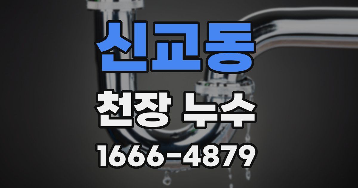 신교동 천장 누수