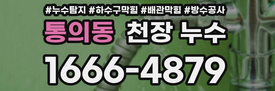 통의동 천장 누수