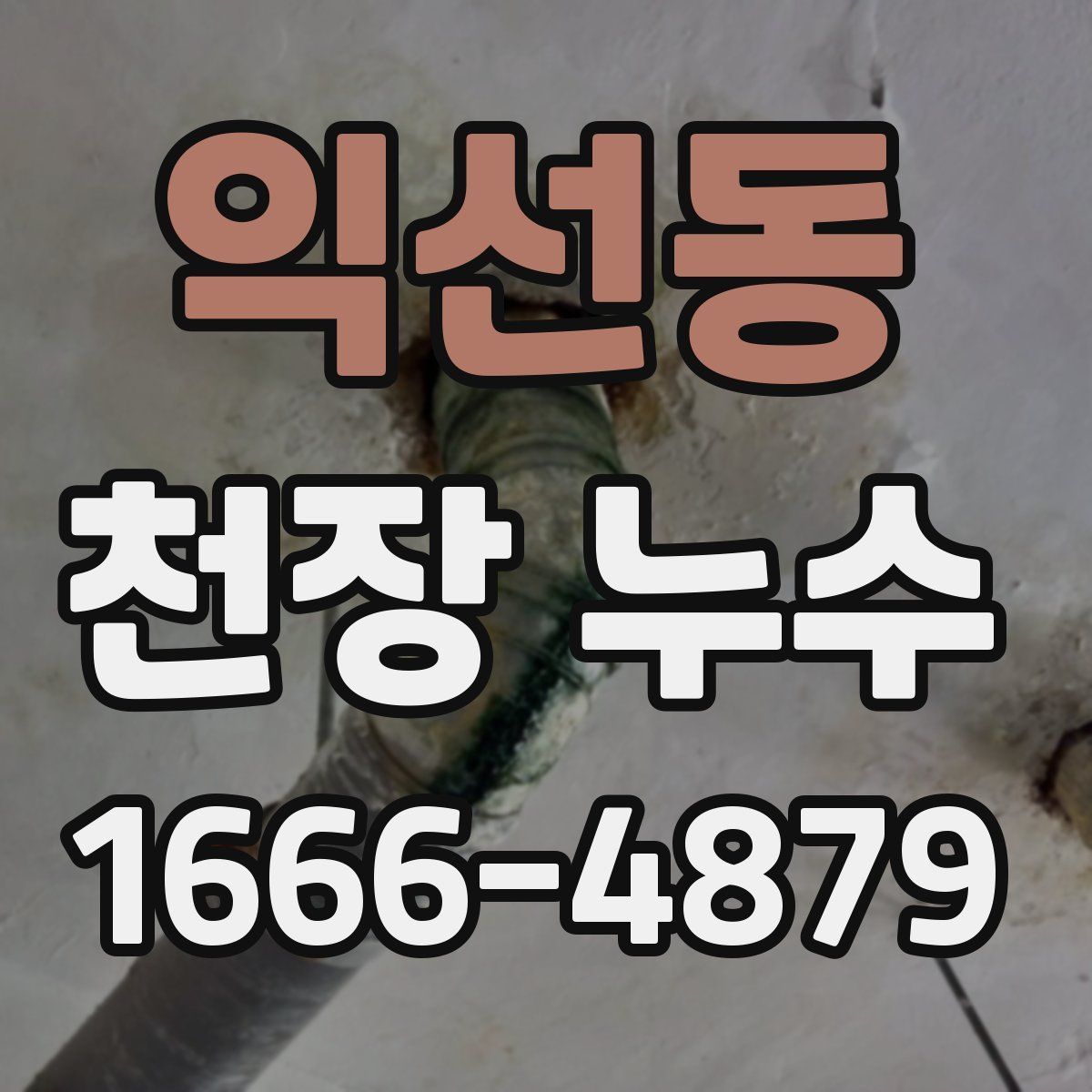 익선동 천장 누수