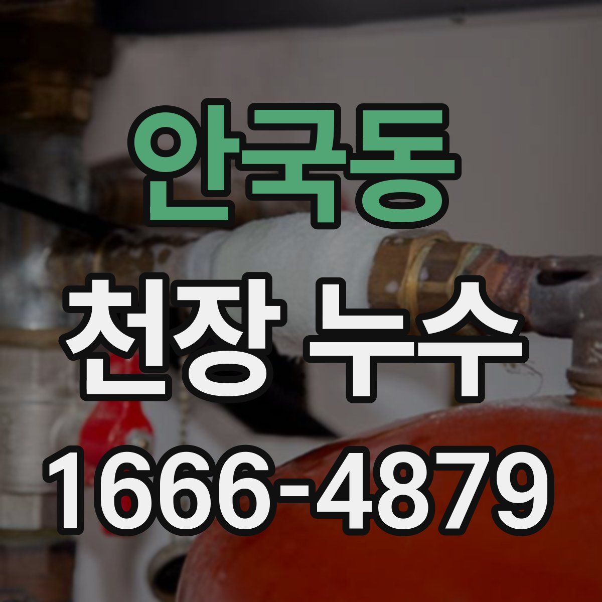 안국동 천장 누수