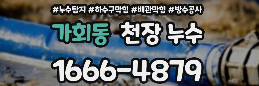 가회동 천장 누수