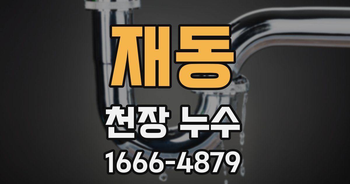 재동 천장 누수