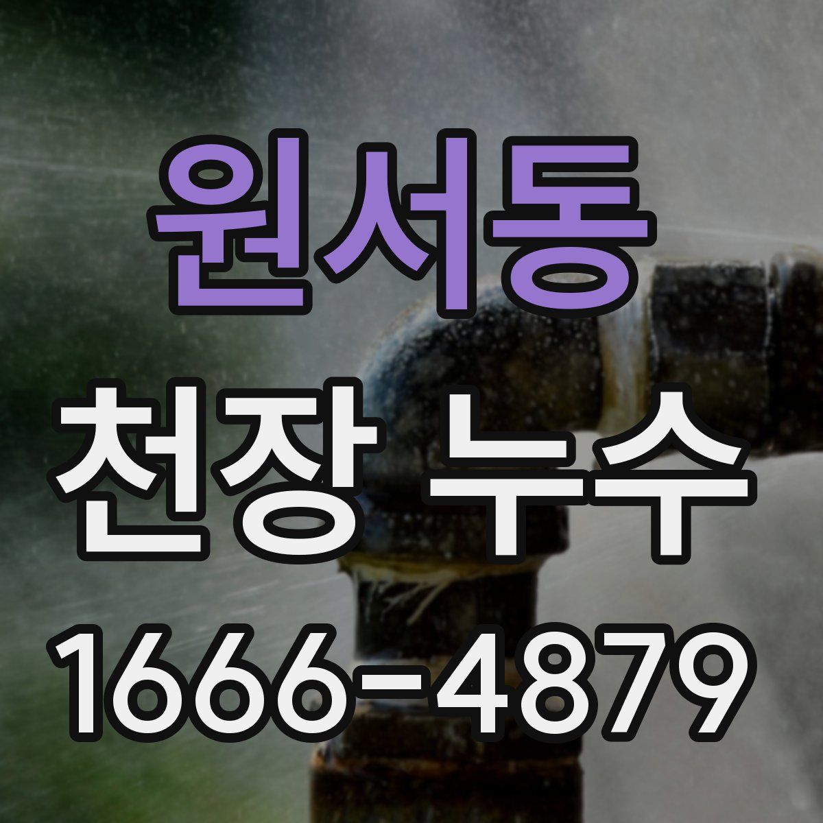 원서동 천장 누수