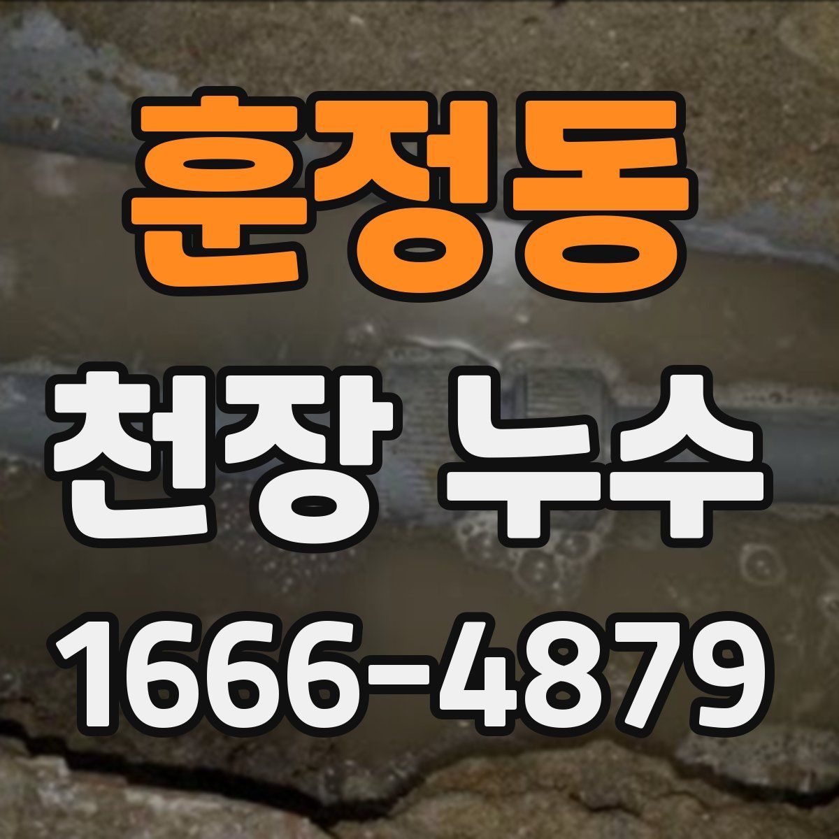 훈정동 천장 누수