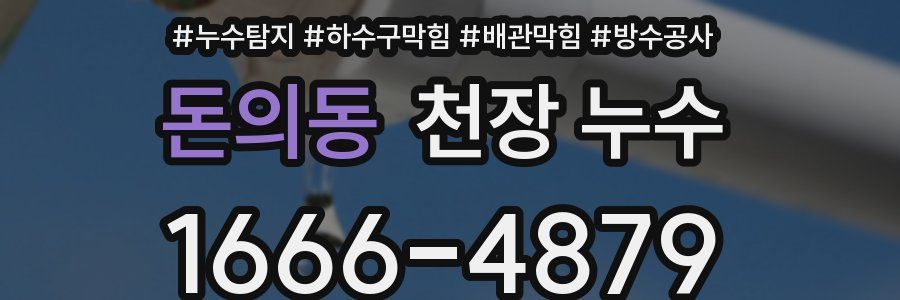 돈의동 천장 누수