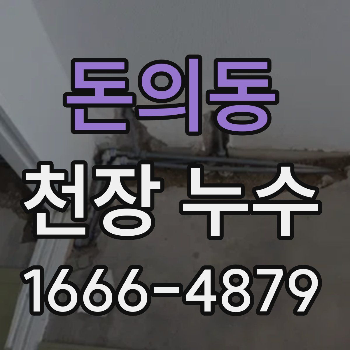 돈의동 천장 누수