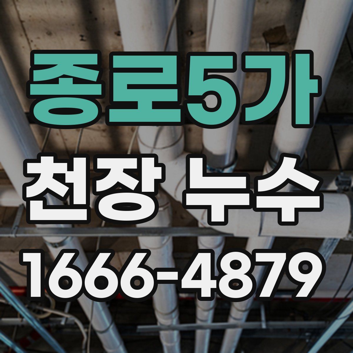 종로5가 천장 누수