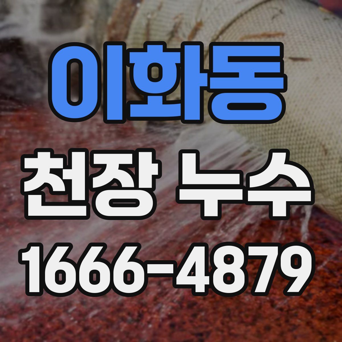 이화동 천장 누수