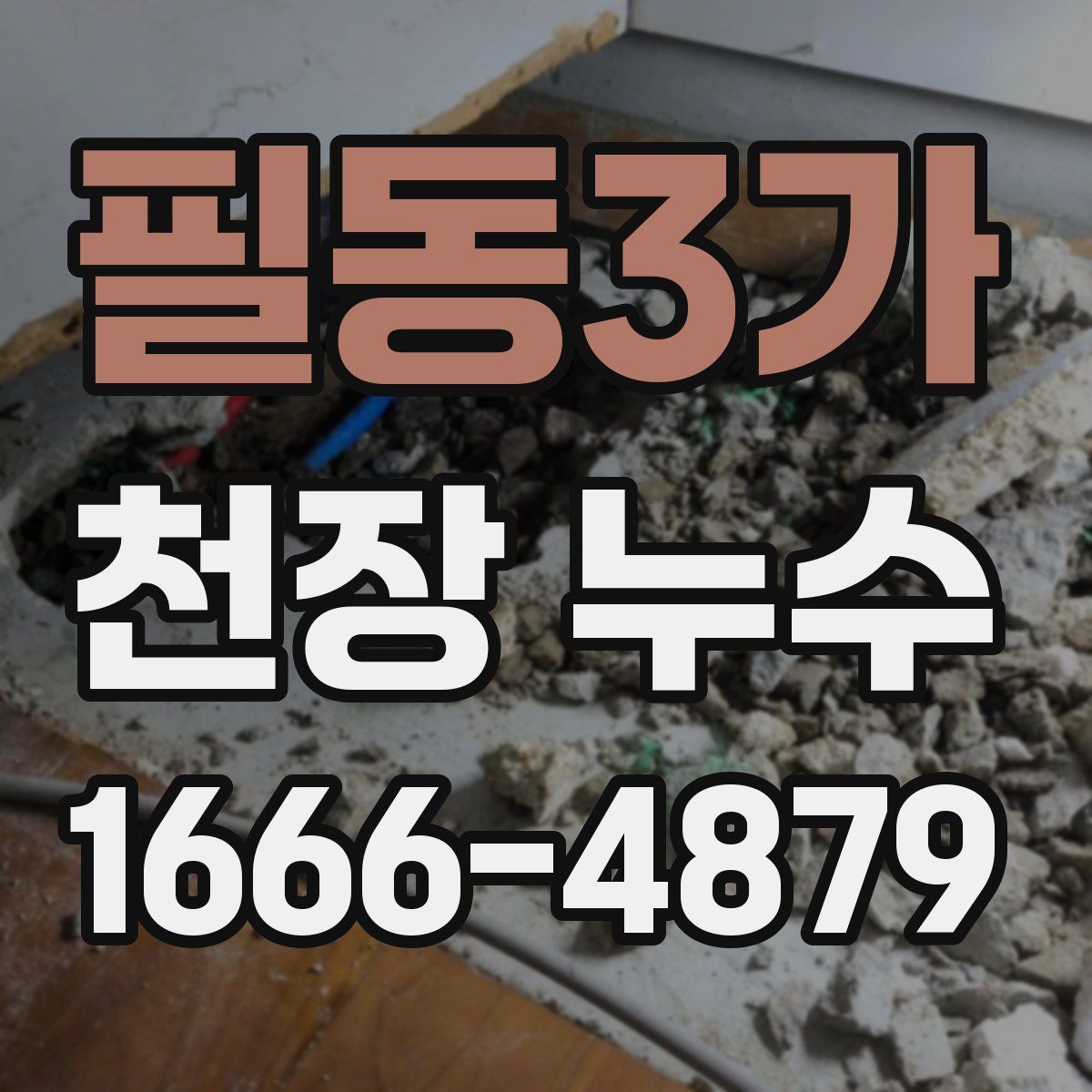 필동3가 천장 누수