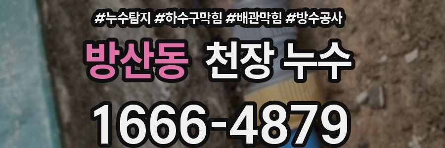 방산동 천장 누수