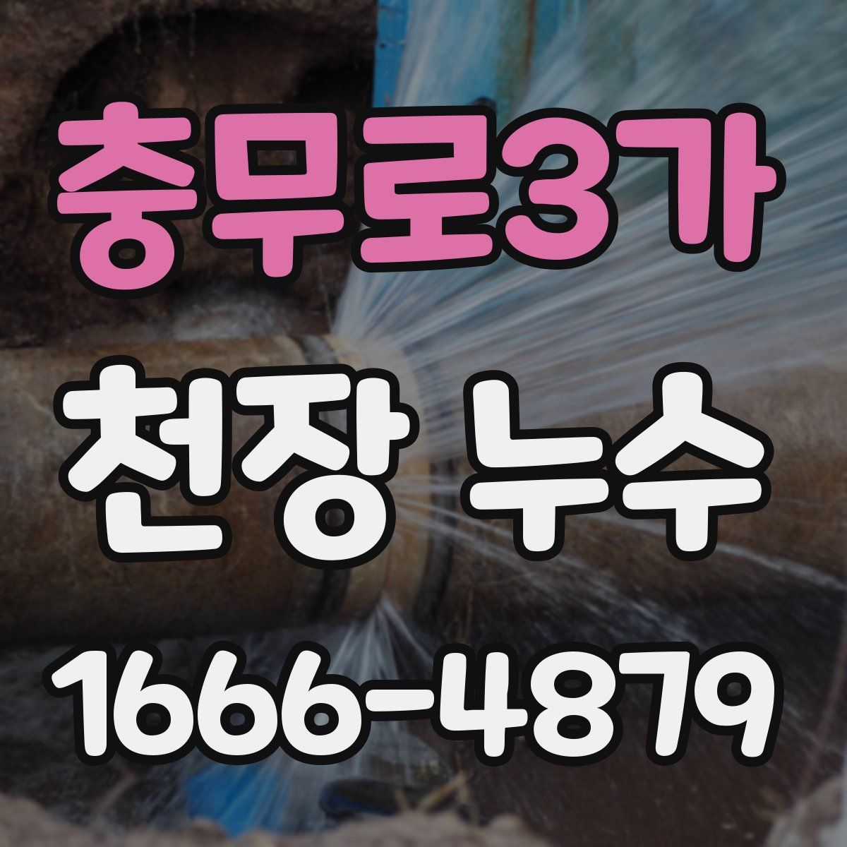 충무로3가 천장 누수
