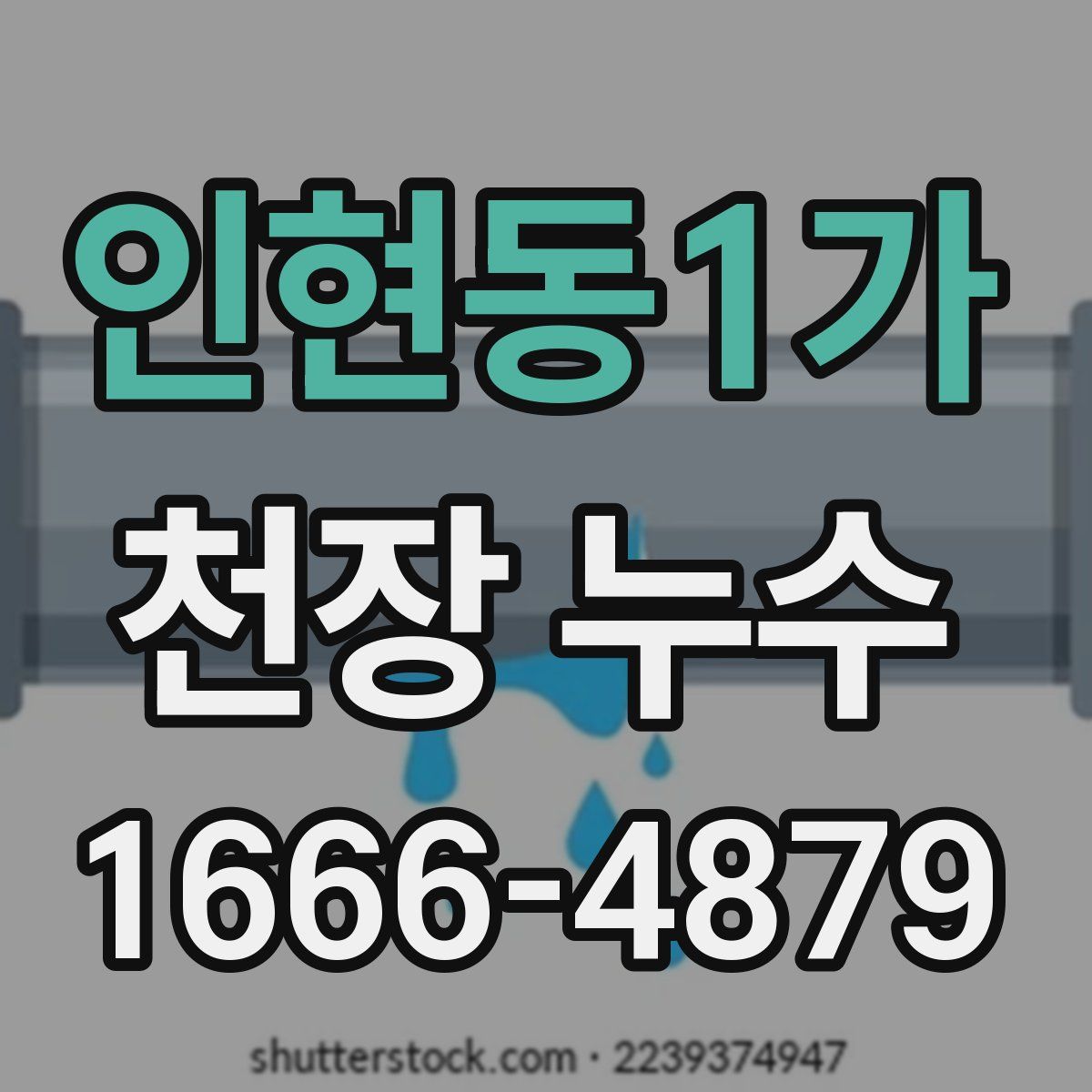 인현동1가 천장 누수