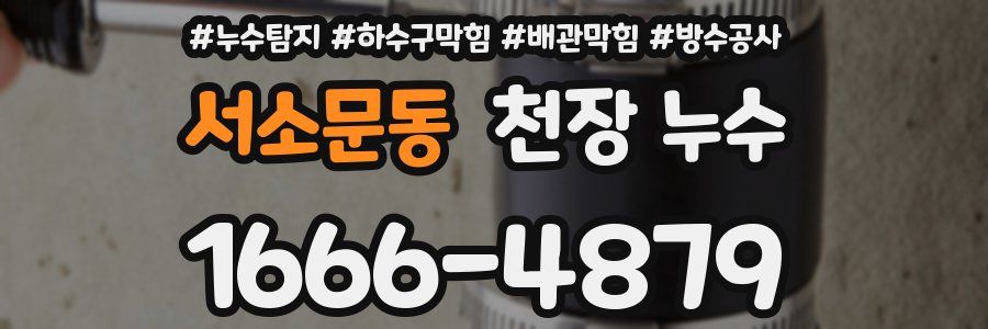 서소문동 천장 누수