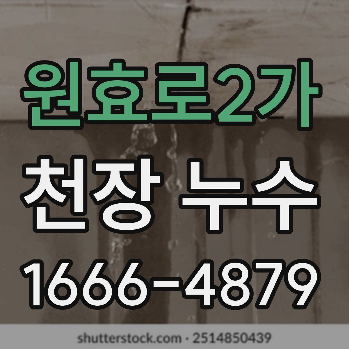 원효로2가 천장 누수