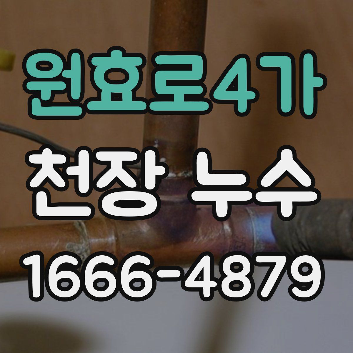 원효로4가 천장 누수