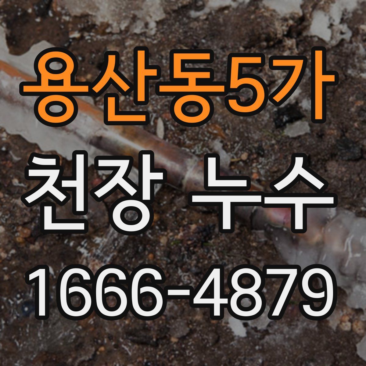 용산동5가 천장 누수