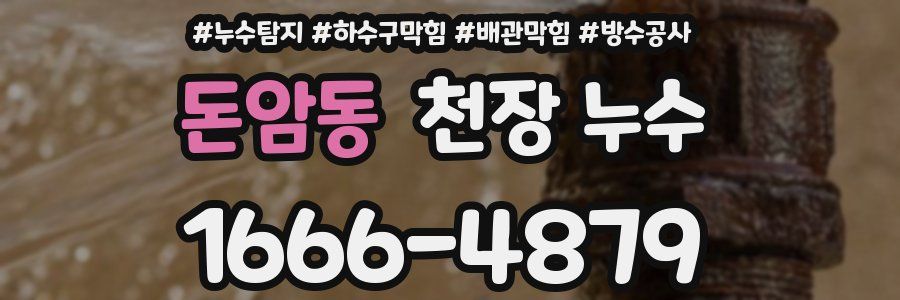 돈암동 천장 누수