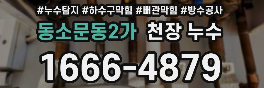 동소문동2가 천장 누수