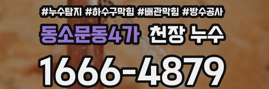 동소문동4가 천장 누수