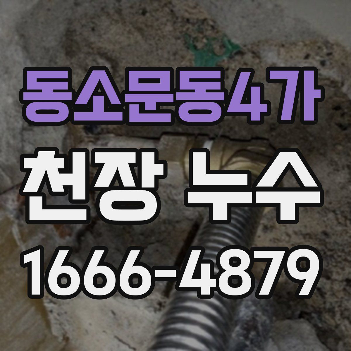 동소문동4가 천장 누수
